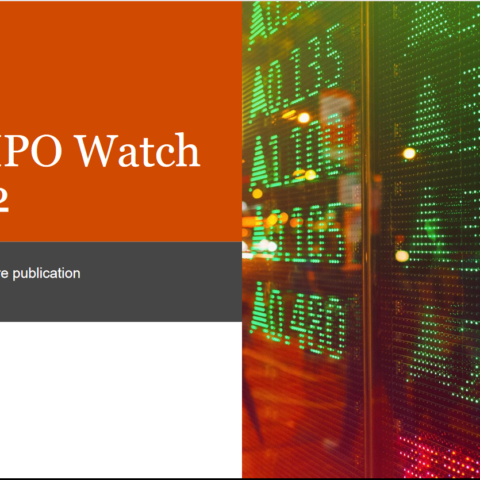PwC publie le Global IPO Watch du 1er trimestre 2022