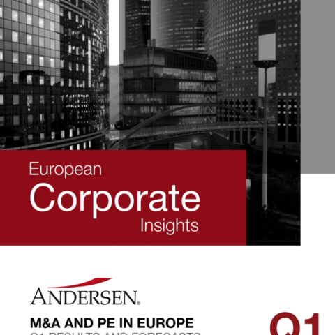 Anderson diffuse son analyse trimestrielle M&A et private equity en Europe : résultats et perspectives du premier trimestre